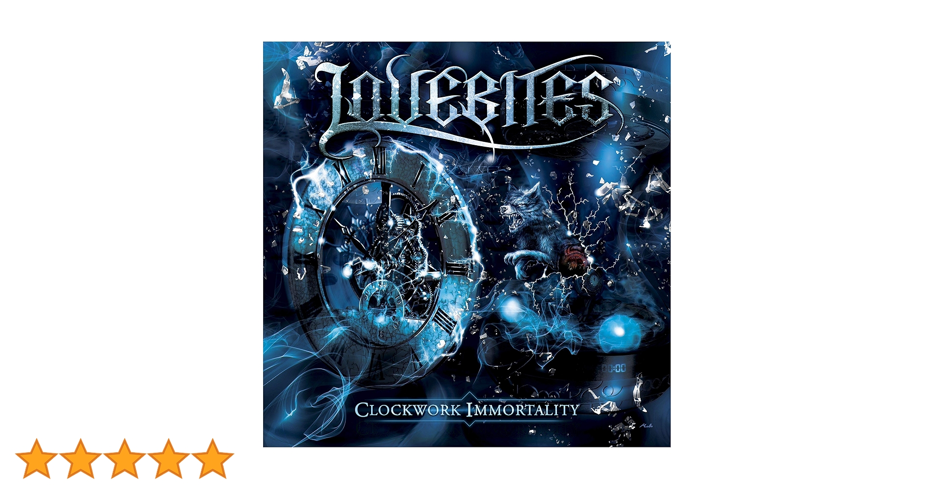 LOVEBITES / クロックワーク・イモータリティ 限定盤A Amazon.co.jp: クロックワーク・イモータリティ(完全生産限定盤A